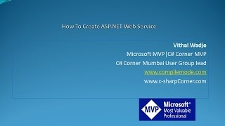 How To Create ASP.NET Web Service