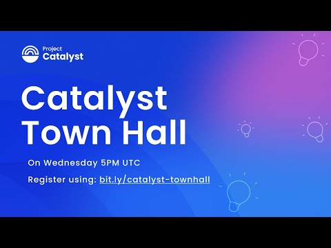 Project Catalyst Weekly Town Hall - recurring