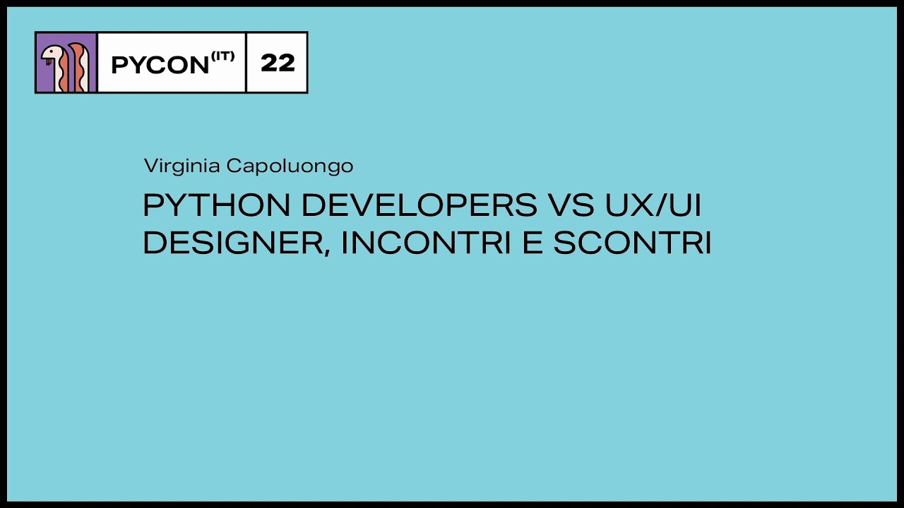 Image from Python Developers vs UX/UI Designer, incontri e scontri
