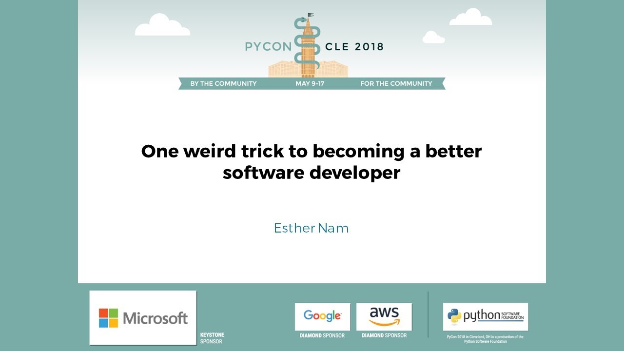 Image from One weird trick to becoming a better software developer