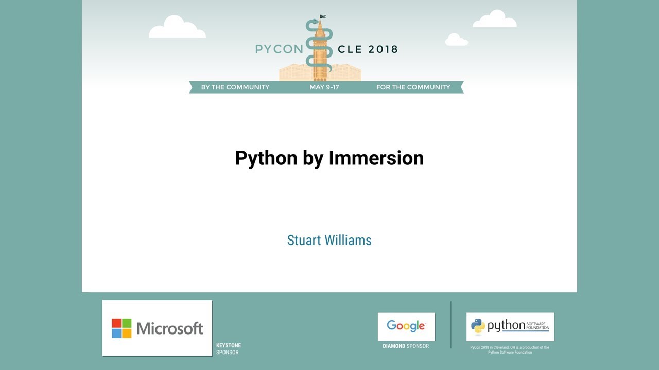Image from Python by Immersion