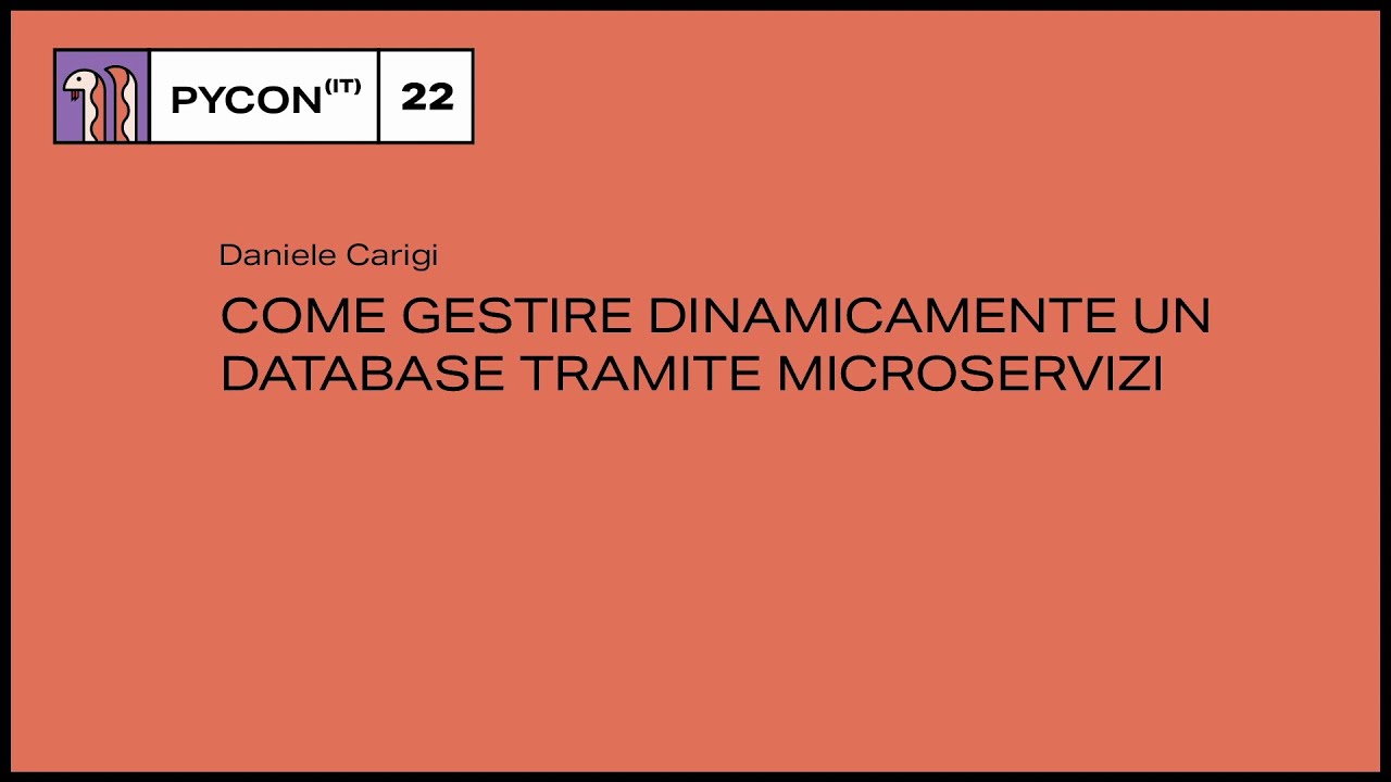 Image from Come gestire dinamicamente un database tramite microservizi