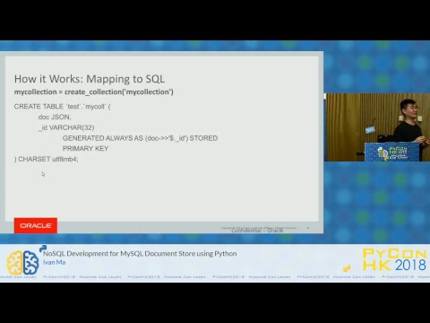 Image from NoSQL Development for MySQL Document Store using Python