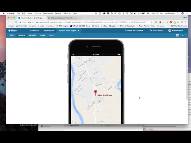 iRise project demo