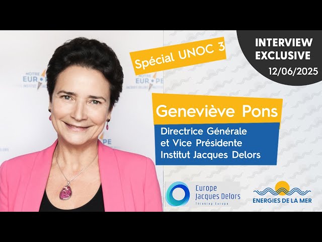 UNOC : ITV de Geneviève Pons - Pacte Océans, sécurité maritime et gouvernance mondiale des océans