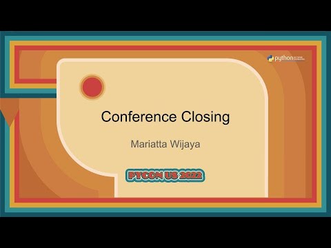 Image from Conference Closing
