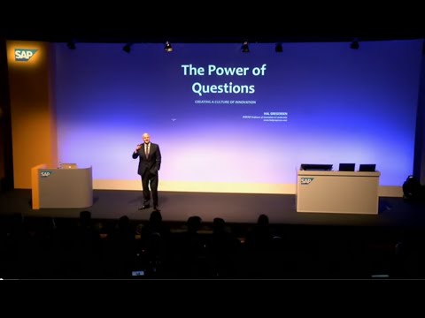 Hal Gregersen at the SAP Executive Summit