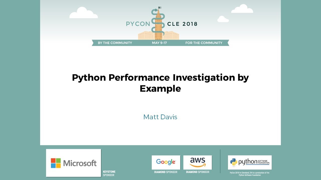 Image from Python Performance Investigation by Example