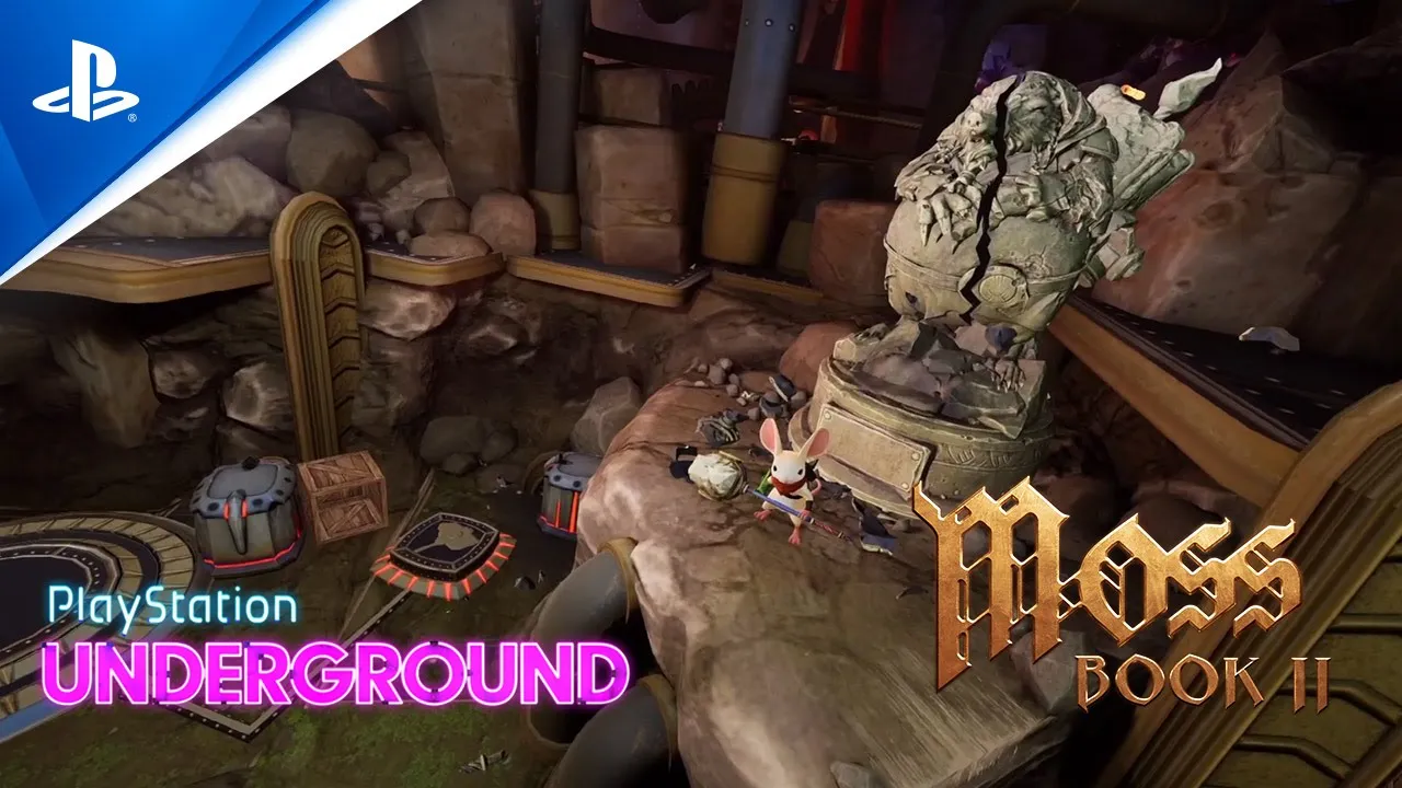 Moss: Book II - أسلحة جديدة وأسلوب الأعداء | PS Underground