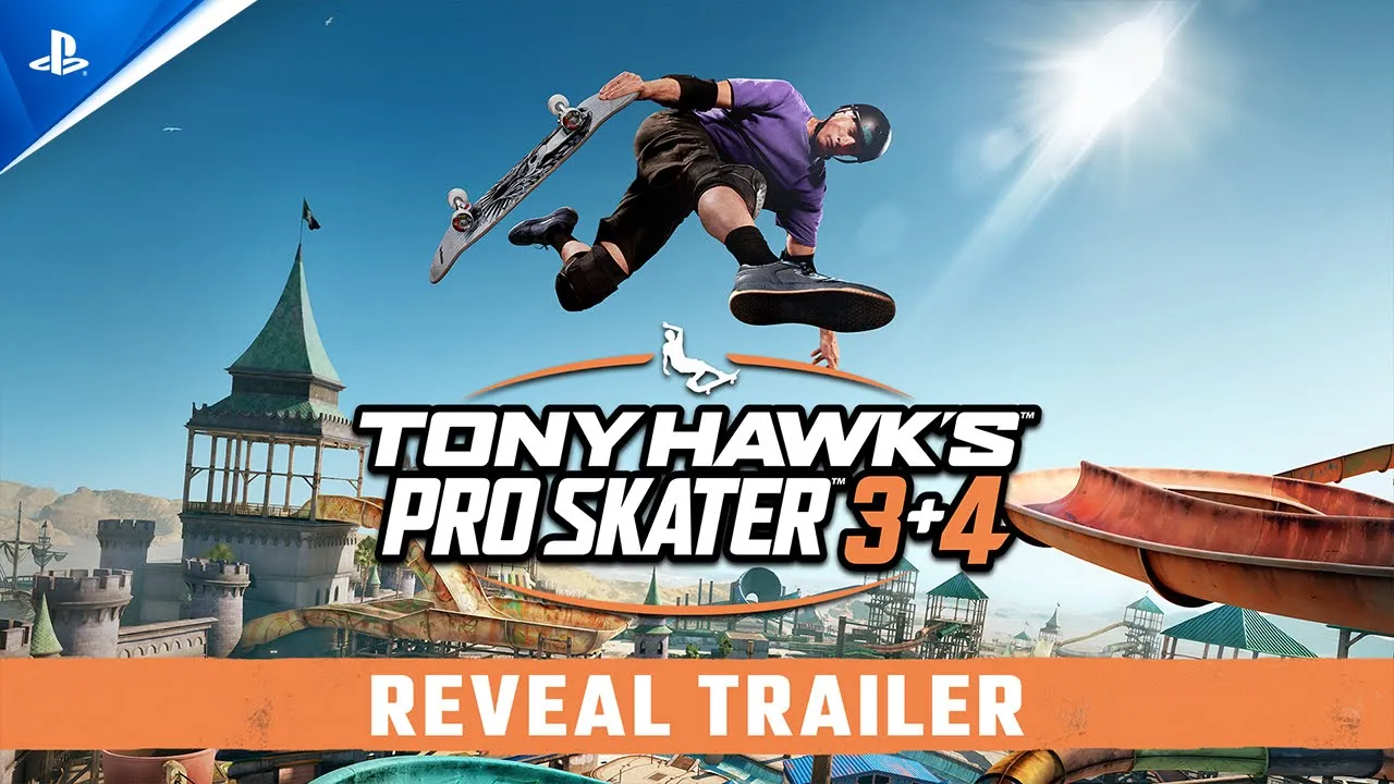 Tony Hawk's Pro Skater 3 + 4 - Reveal Trailer | PS5 & PS4 Games
