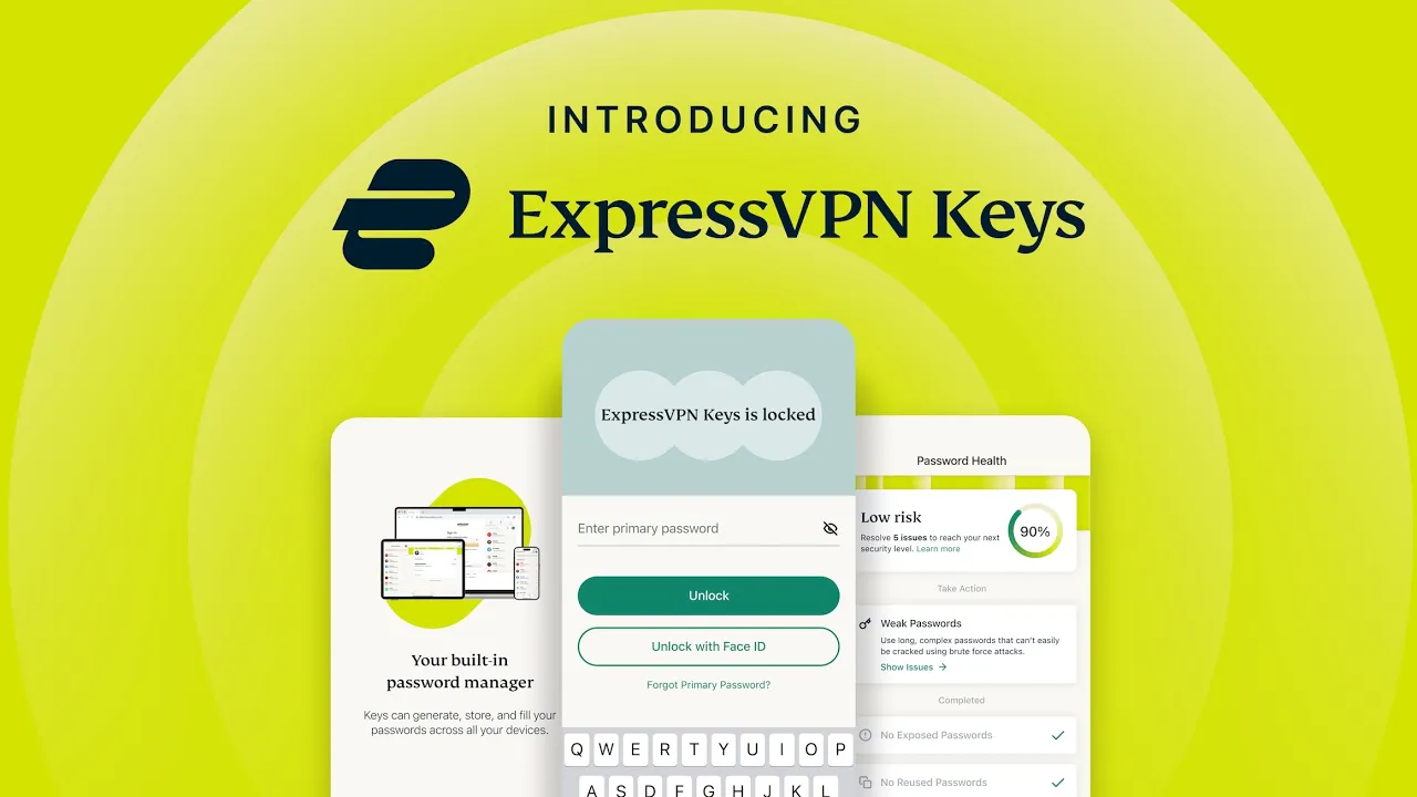 ExpressVPN Keys: Ein unkomplizierter, sicherer Passwort-Manager