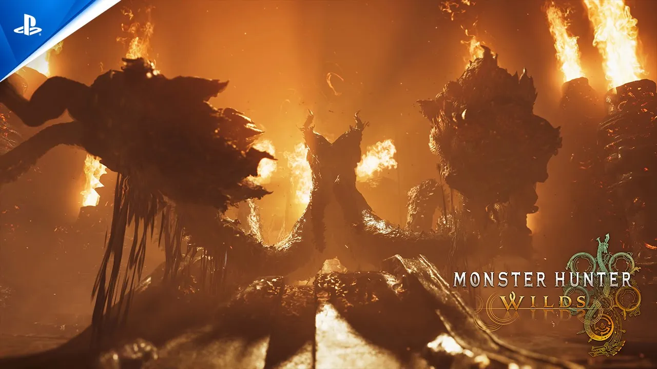 Monster Hunter Wilds: 5th Trailer - The Black Flame | PS5 Games