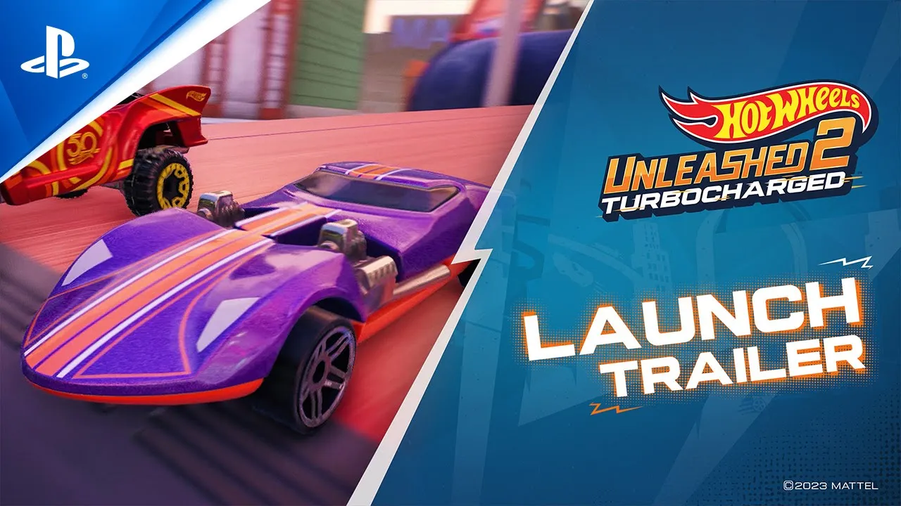 Hot Wheels Unleashed 2 - Turbocharged: Tráiler de lanzamiento | Juegos de PS5 y PS4