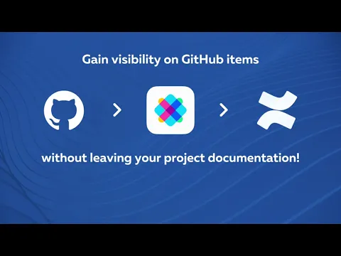 watch GitHub links for Confluence video