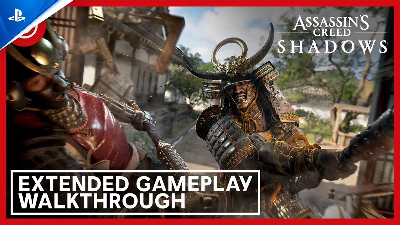 Assassins Creed Shadows - Extended Gameplay Walkthrough | PS5 Games