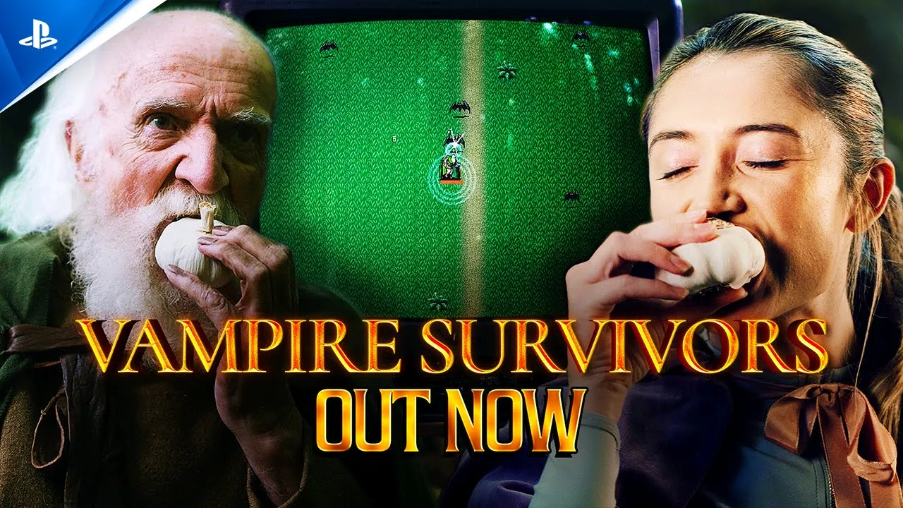 Vampire Survivors – Trailer de lansare | Jocuri PS5 și PS4